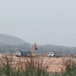 सिंगरौली में नियमों को ताक पर रख रेत खनन, शिकायतों के बाद भी कार्रवाई शून्य..