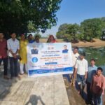 जल गंगा संवर्धन अभियान व जल स्रोत समागम के साथ की गई साफ सफाई